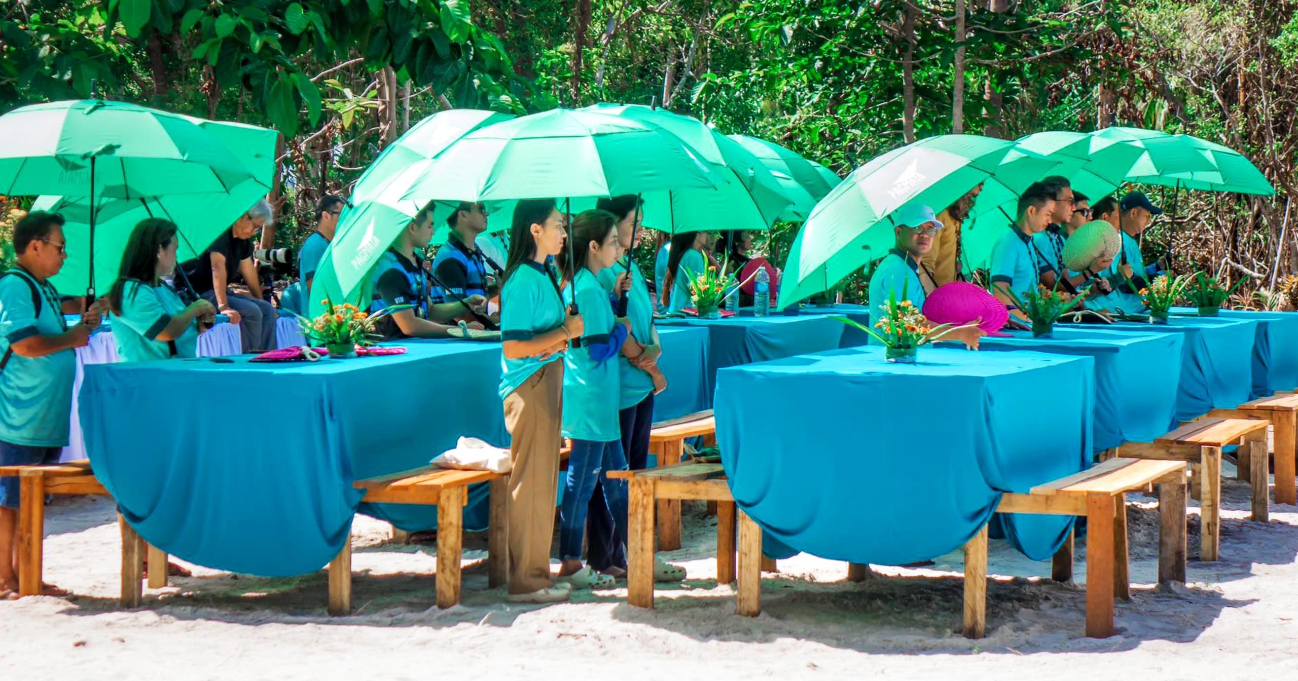 Pagmaya Beach Resort Guests Attend Groundbreaking Ceremony in Balabac, Palawan, Philippines
